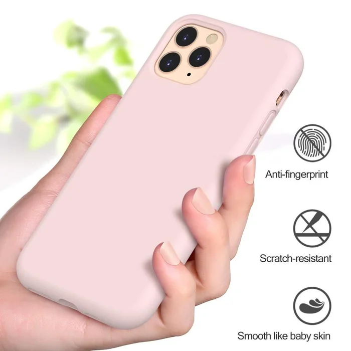 Custom Logo Soft Silicone Phone Case (iPhone 11-16)